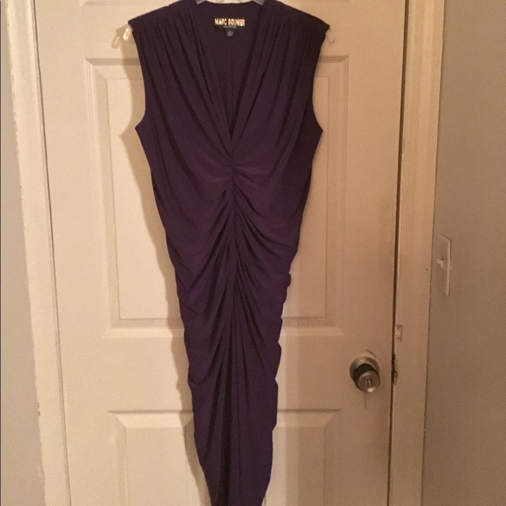 -Marc Bouwer Purple Dress